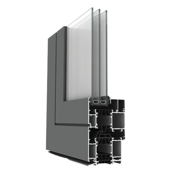 Aluminium raam Aliplast Star75 RS