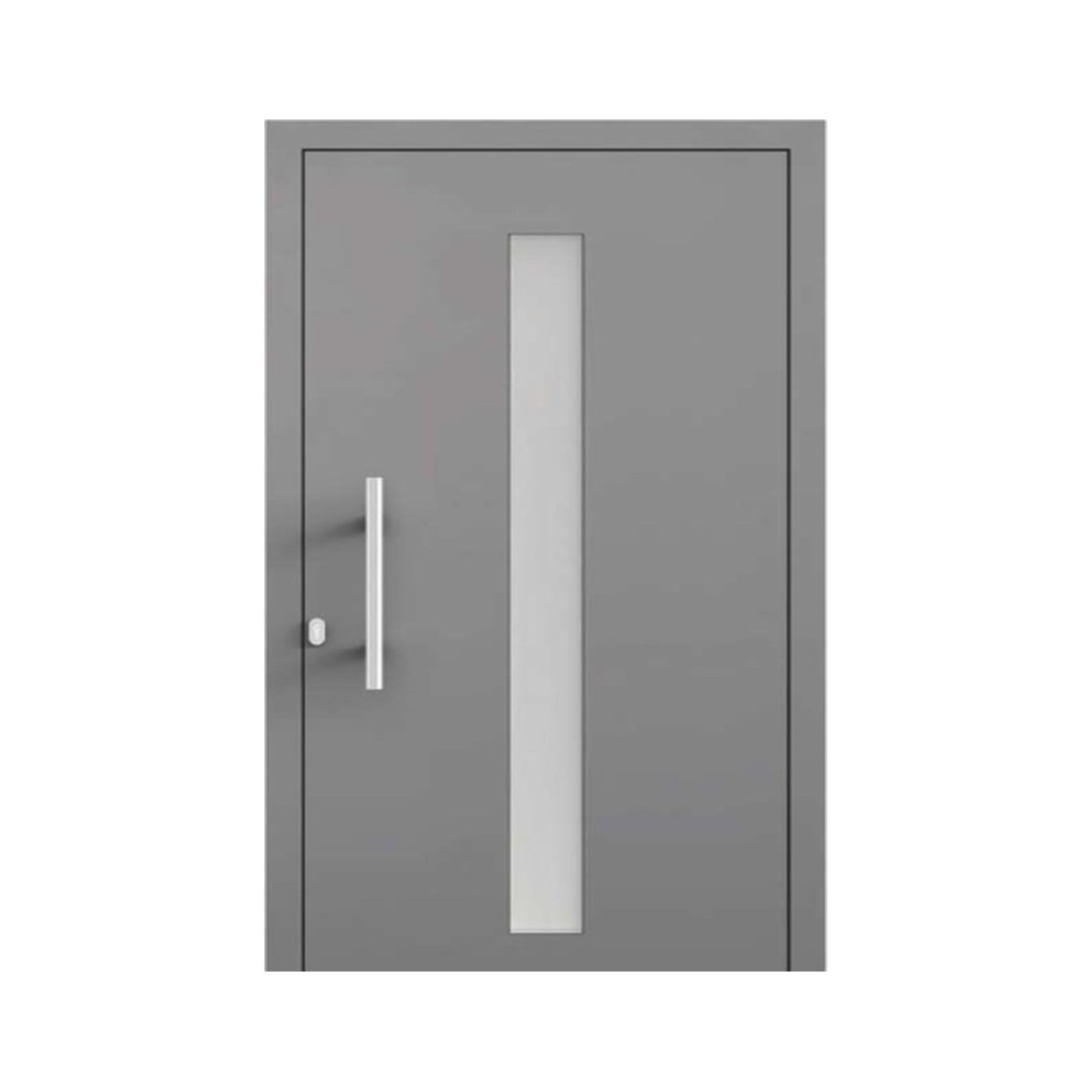 Aluminium voordeur Belfast – grijs