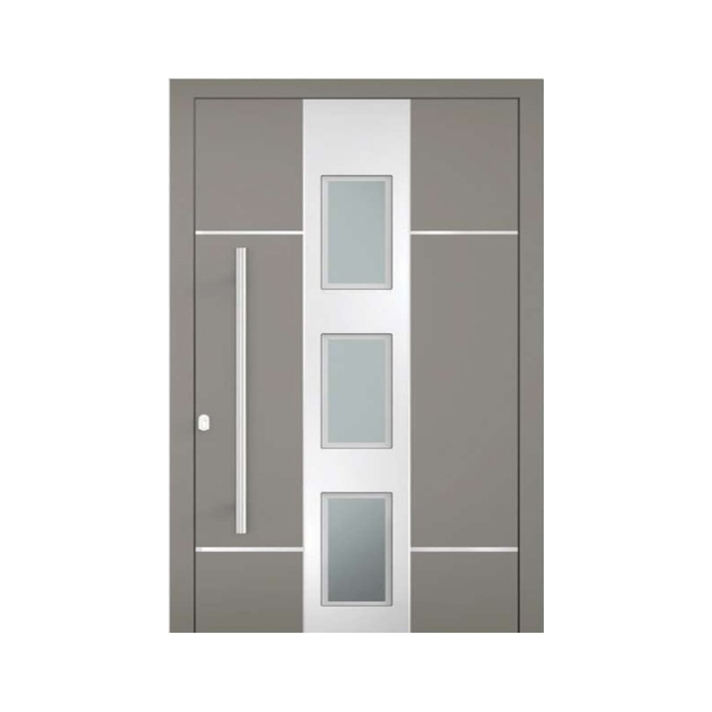 Aluminium voordeur Moscow – taupe