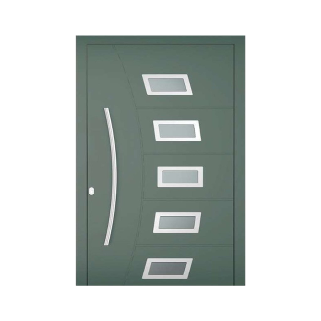 Aluminium voordeur Zurich – groen